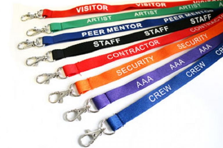 Fast and Reliable Screen Printed Lanyards